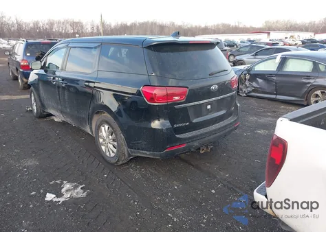 2019 Kia Sedona Lx из США, поврежденный, VIN KNDMB5C18K6553377